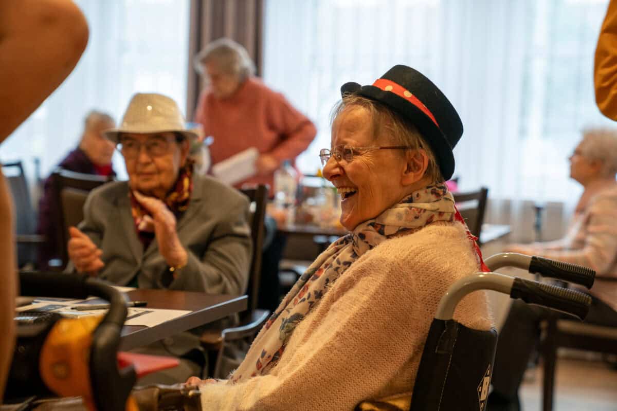 Seniorinnen beim gemeinsamen Aktivitätsnachmittag.